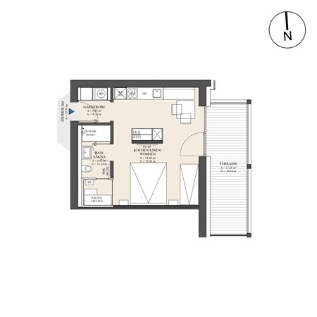 Floorplan - Lindenweg 235, 6314 Niederau